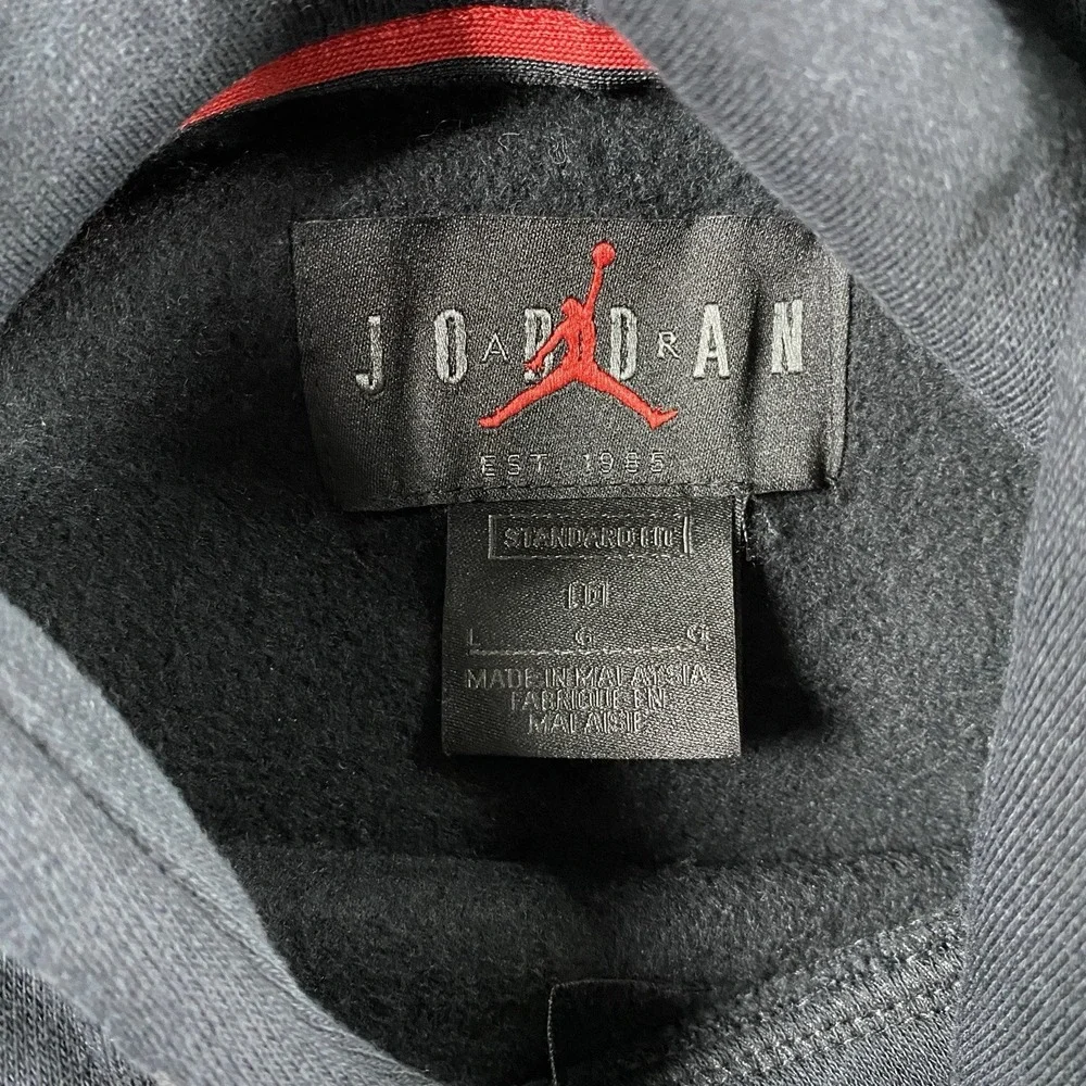 Nike Jordan 1 Retro Holliday‎ Hoodie Men's Small Jumpman Shoe lace CT3457-010